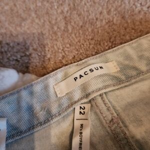 PacSun Sky Blue Denim Pants